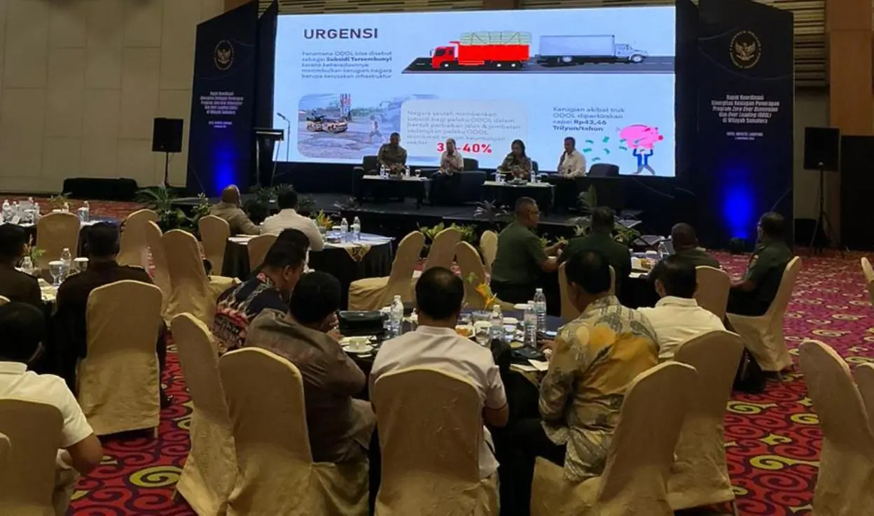 Wagub Mian Sebut Kendaraan ODOL Sebabkan Jalan Bengkulu Cepat Rusak