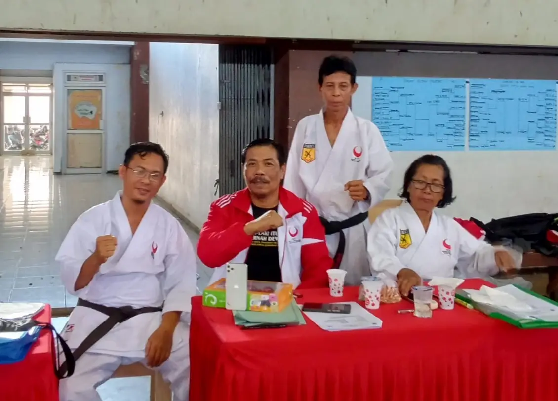 Anggota DPRD Provinsi Bengkulu Usin Abdisyah Putra Sembiring Pantau Ujian Sabuk ASKI