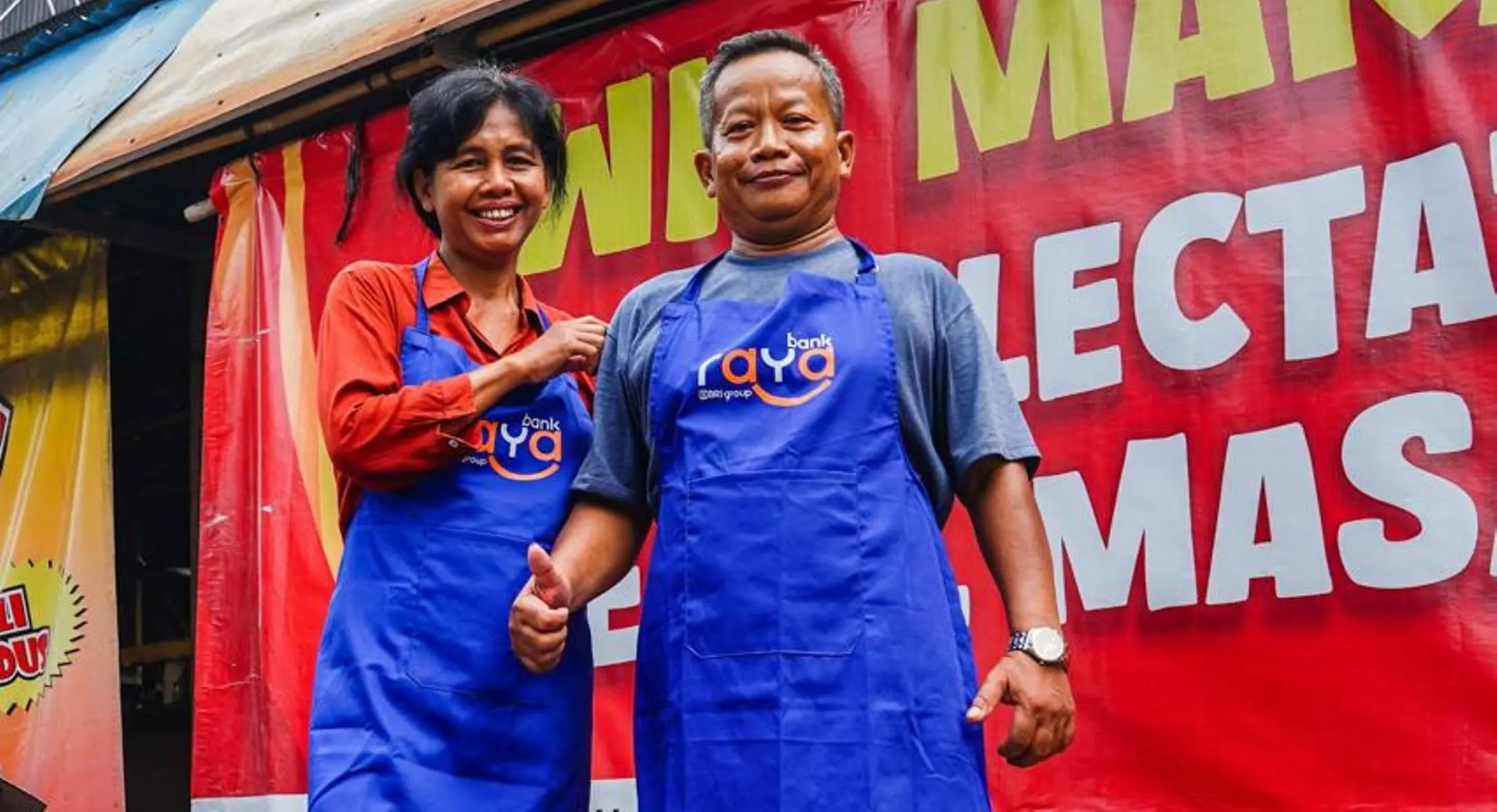 Cluster Unggulan Pedagang Kaki Lima Sidodi Semarang penerima program TJSL Bank Raya, Foto: Dok