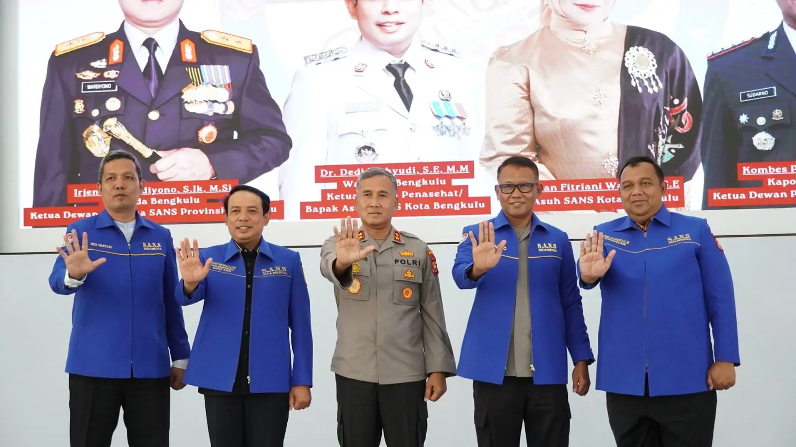 Dedy Wahyudi Dikukuhkan Jadi Ketua Dewan Penasehat SANS Kota Bengkulu