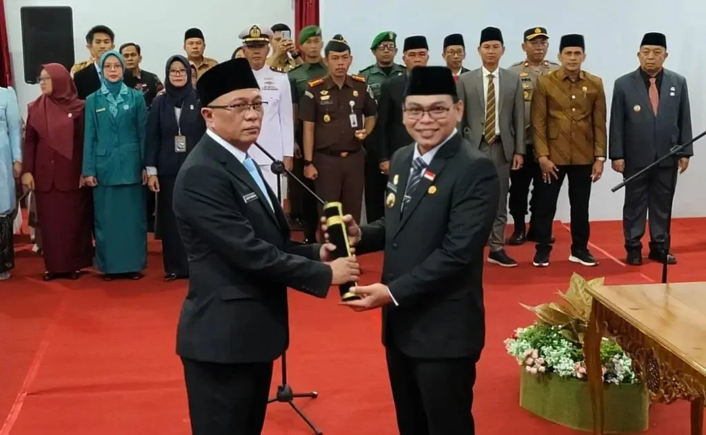 Lantik Deddy Ramdhani sebagai Sekda, Teddy Rahman Tugaskan Perbaiki Birokrasi