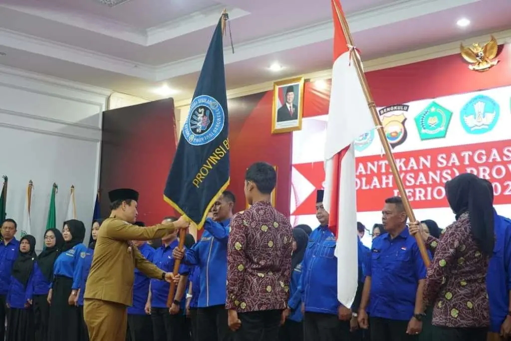 Pj Sekda Herwan Antoni Kukuhkan Pengurus SANS Bengkulu Periode 2025–2028