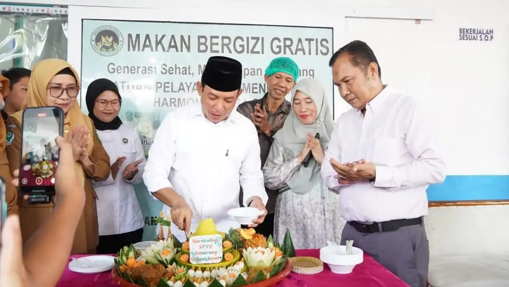 SPPG Harmoni Swara Cita Resmi Beroperasi, Diresmikan Wali Kota Bengkulu