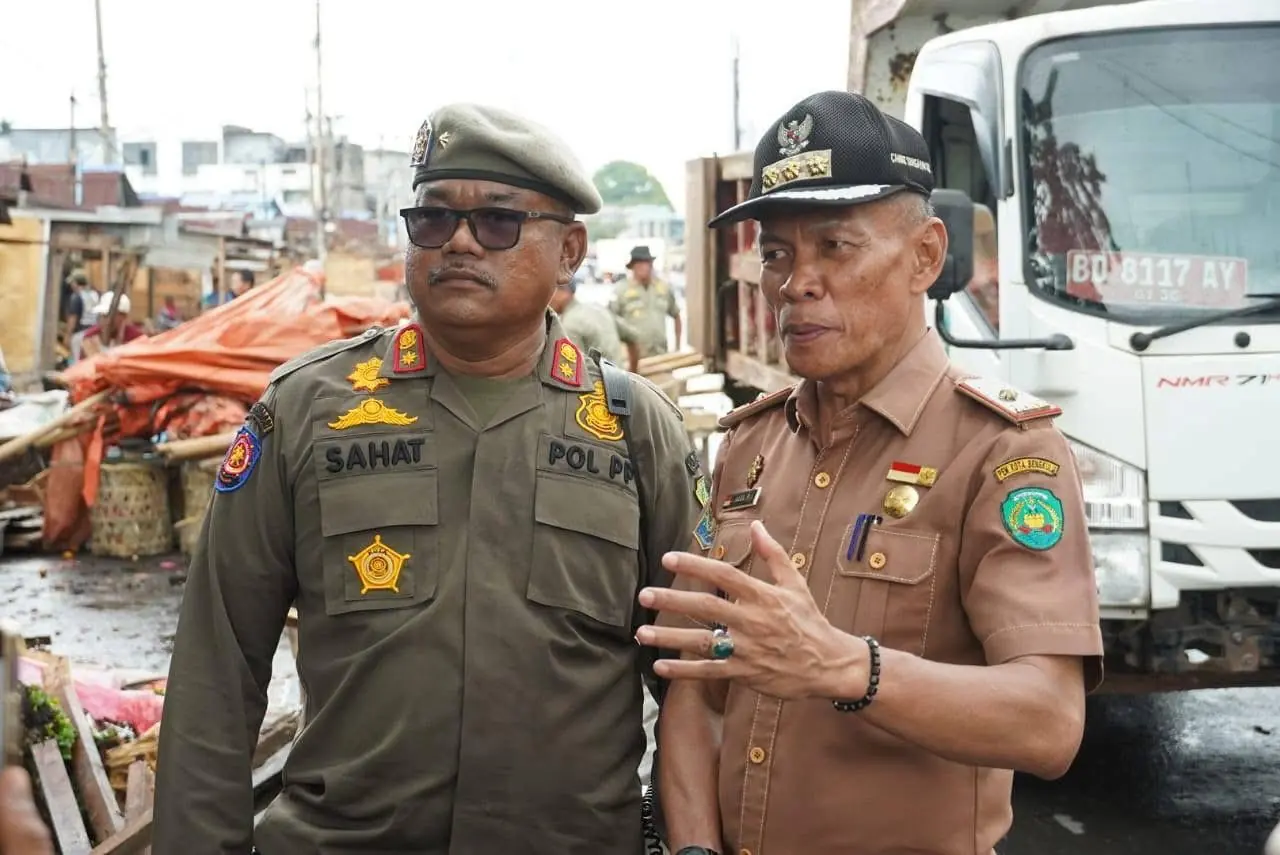 Upaya Disdagrin Kota Bengkulu Relokasi Pedagang ke Lapak Resmi Disambut Positif
