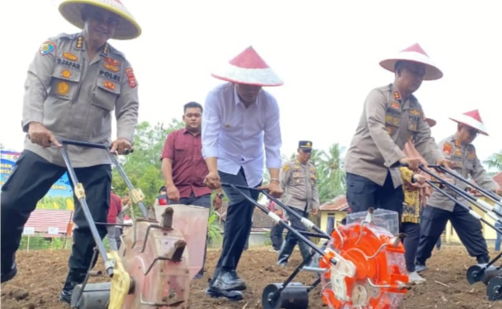 Bupati Rachmat Riyanto Hadiri Penanaman Jagung Serentak Kuartal I 2026