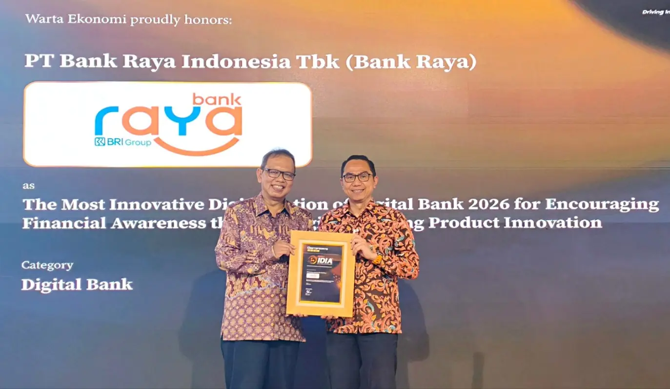 Bank Raya Kembali Raih Penghargaan Indonesia Digital Innovation Awards 2026