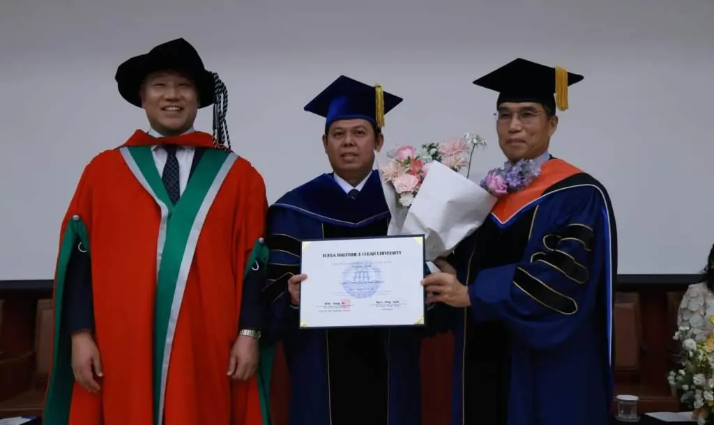 Ketua DPD RI Sultan Baktiar Najamudin Dianugerahi Doktor Honoris Causa oleh Korea Maritime & Ocean University