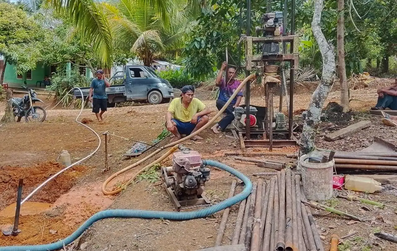 Kodim 0425/Seluma Gelar Pra TMMD, Bangun Sumur Bor di Lubuk Lagan Talo