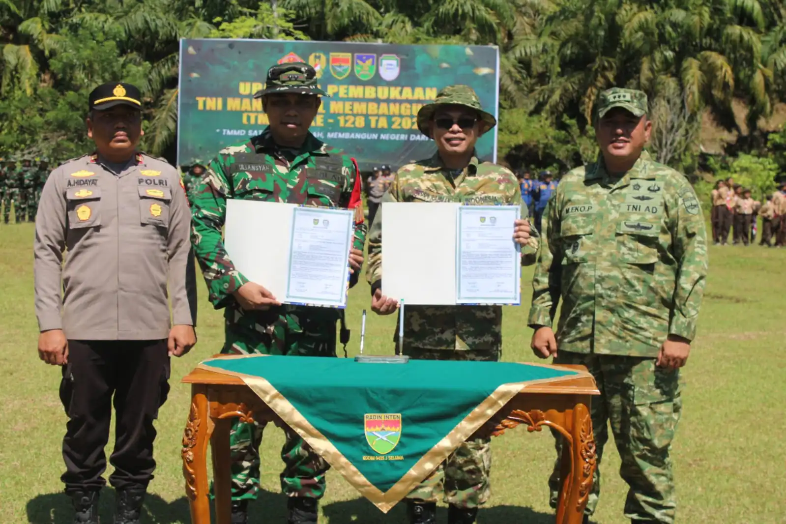 TMMD ke-128 Seluma Resmi Dimulai, TNI Buka Jalan, Bedah Rumah hingga Layanan Kesehatan Gratis