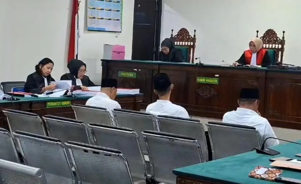 Eks Dirut PDAM Kota Bengkulu Samsu Bahari Dituntut 8 Tahun Penjara
