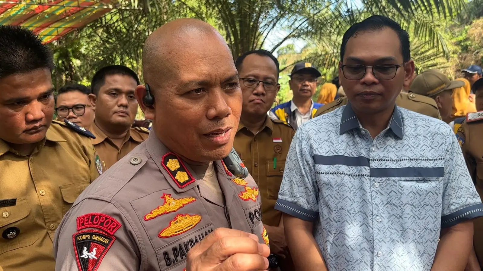 Kapolres Seluma Siapkan Pengamanan Pembangunan Jembatan Desa Simpang