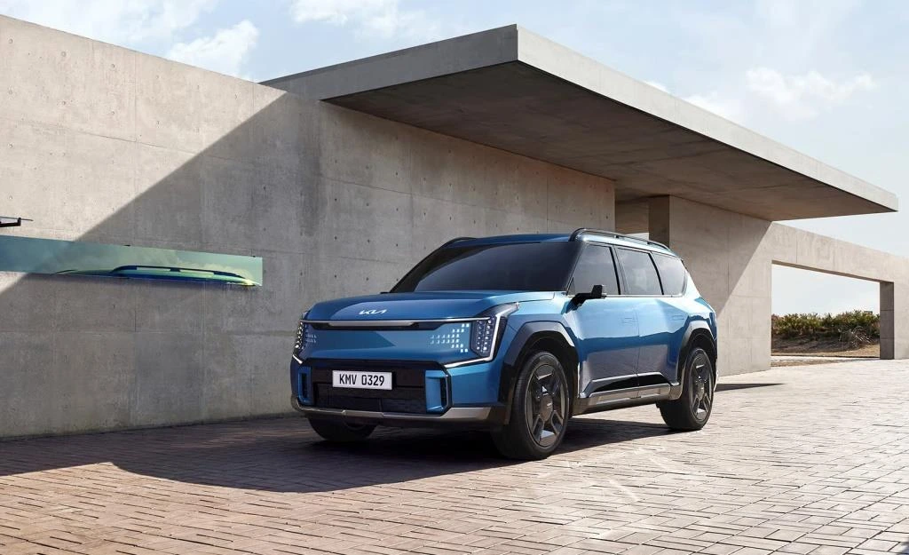 Kia EV9 GT Menangkan Comparison Test Auto Bild Jerman