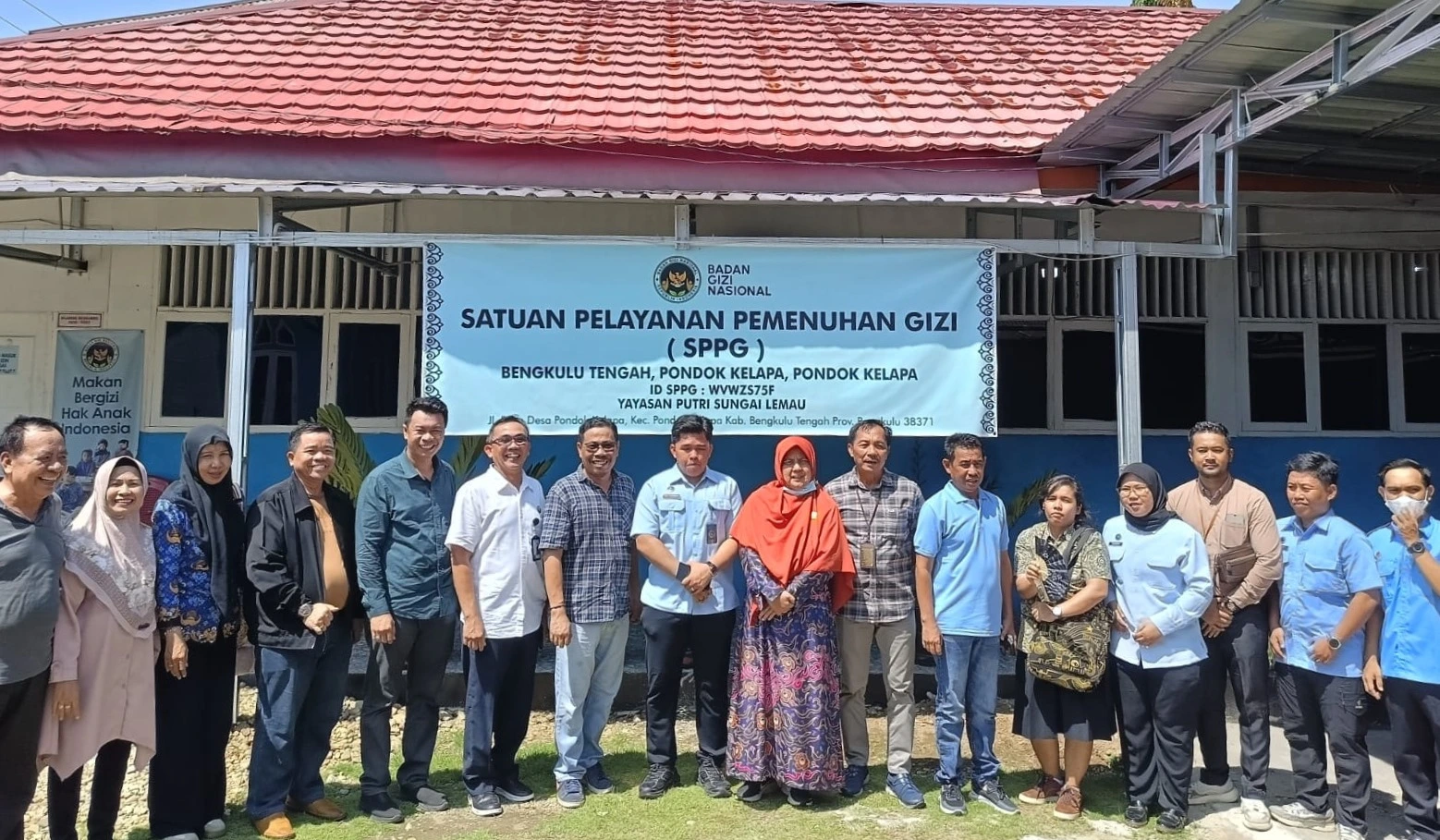 Anggota Komisi IV DPRD Provinsi Bengkulu bersama BPOM, Dinas Lingkungan Hidup dan SPPG Regional Bengkulu saat melakukan  Sidak ke Dapur SPPG Yayasan Putri Sungai Lemau, Foto: Dok