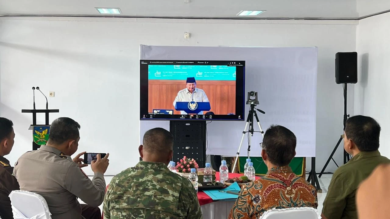 Pemprov Bengkulu Ikuti Peresmian Nasional Koperasi Merah Putih, Targetkan 1.506 KDMP