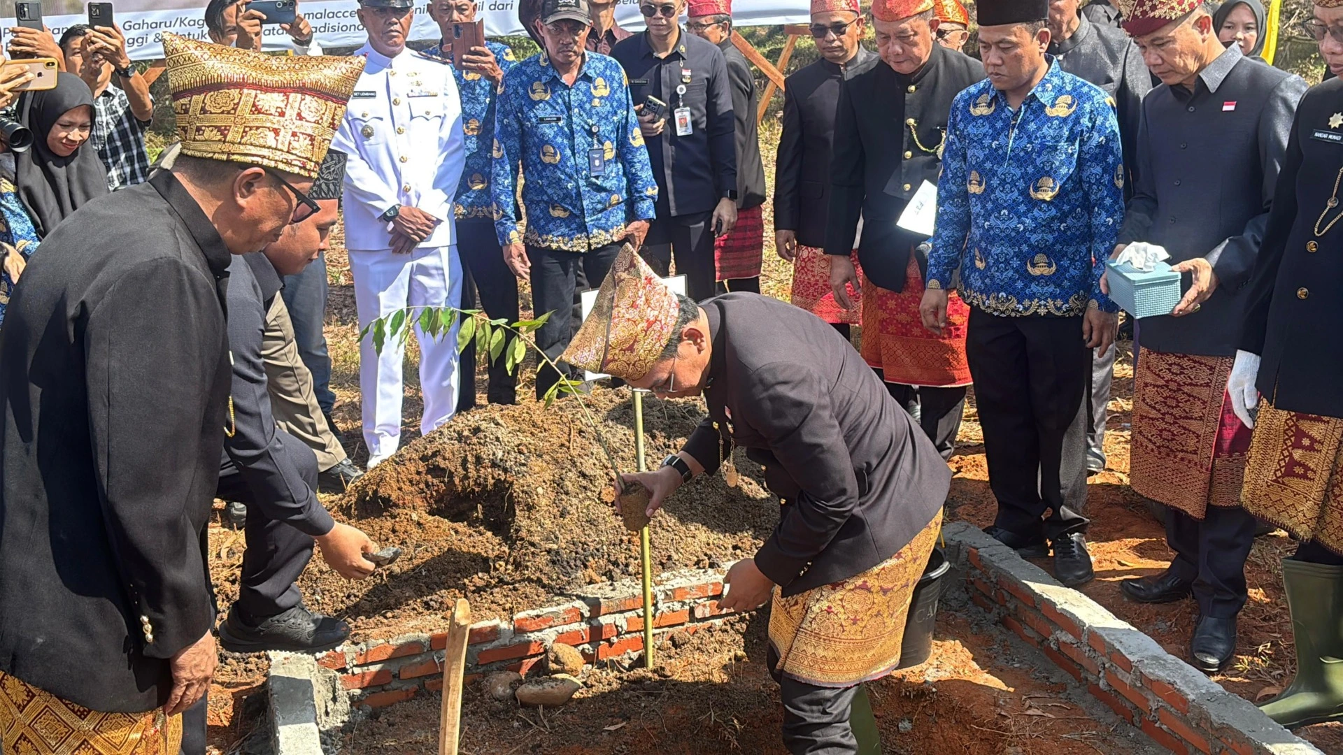 Penanaman Batang Gaharu di HUT Ke-23 Seluma Jadi Simbol Kebersamaan