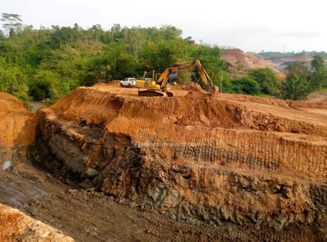 PRP Bengkulu Laporkan Pengalihan Alur Sungai Air Besi Tanpa Izin