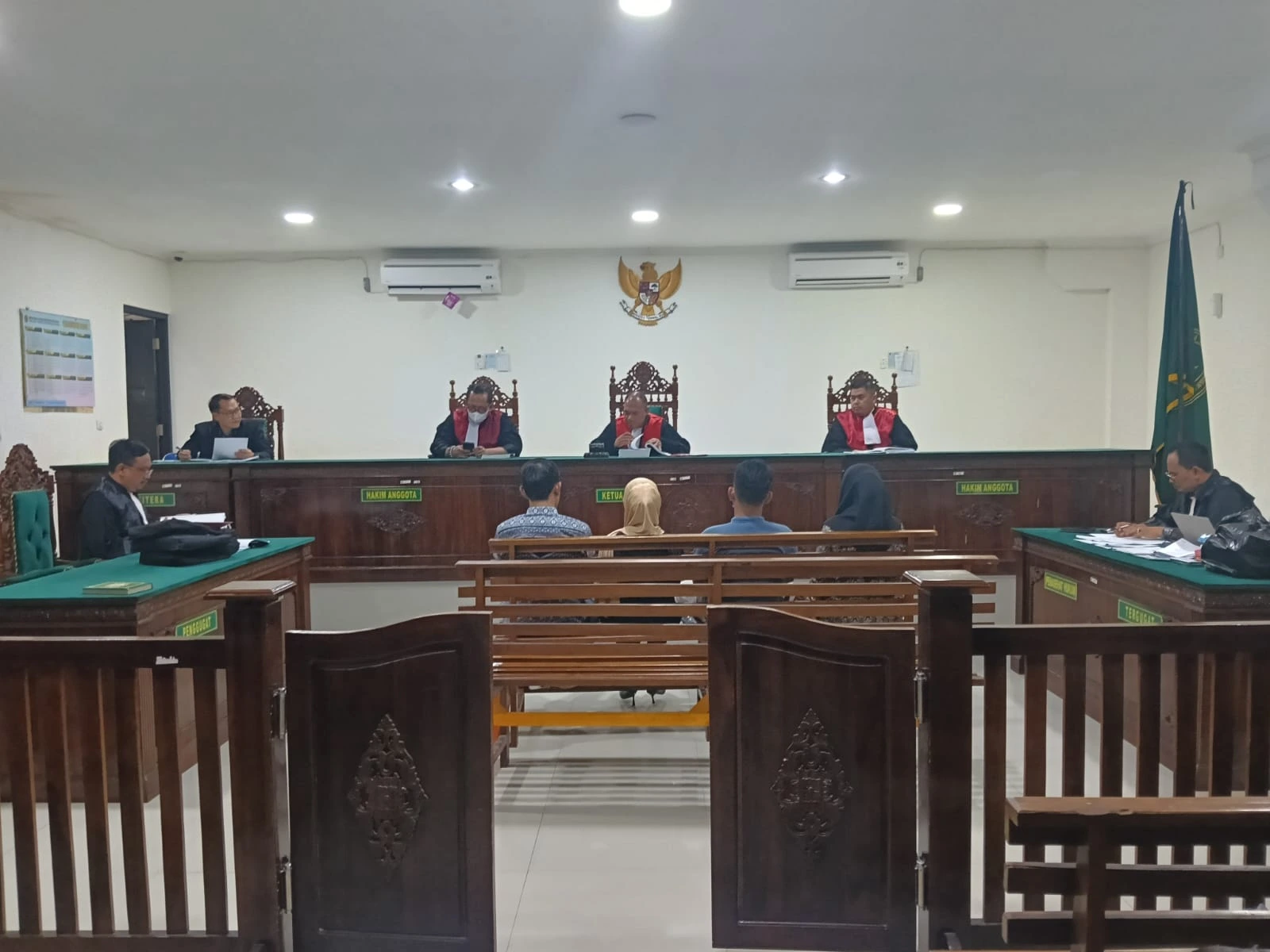 Jadi Terdakwa, Mantan Karyawan Pupuk Jalani Sidang di PN Bengkulu