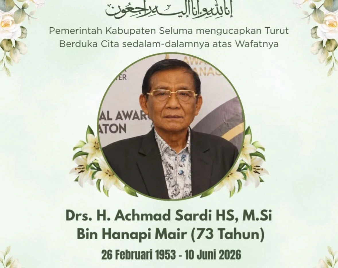 Kabar Duka Datang dari Seluma, Ayahanda Bupati Teddy Rahman Tutup Usia