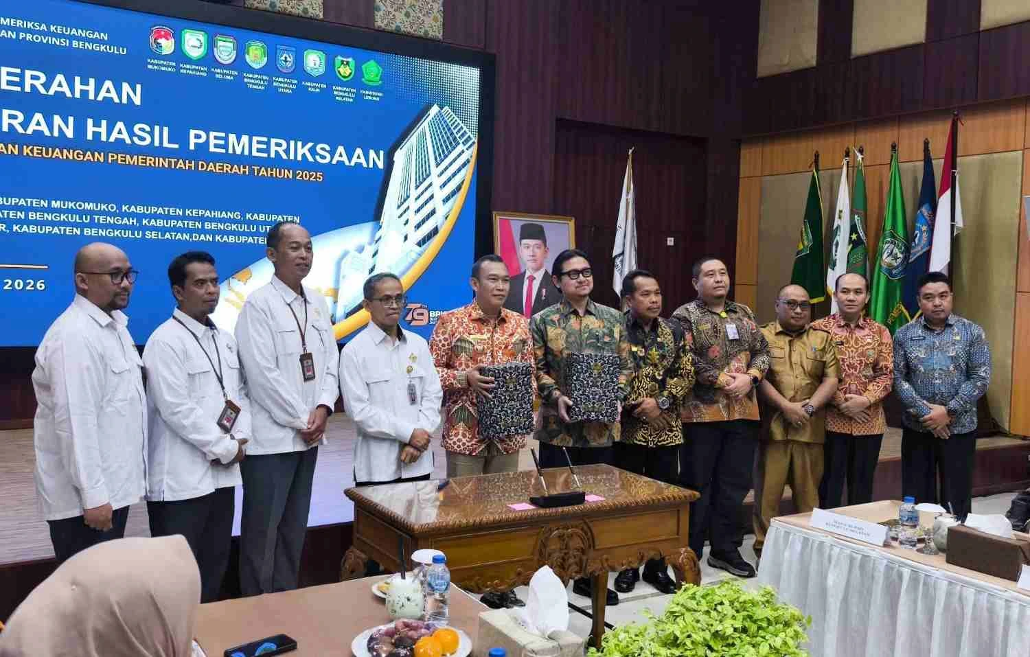 Pemkab Kepahiang Kembali Raih Opini WTP dari BPK RI