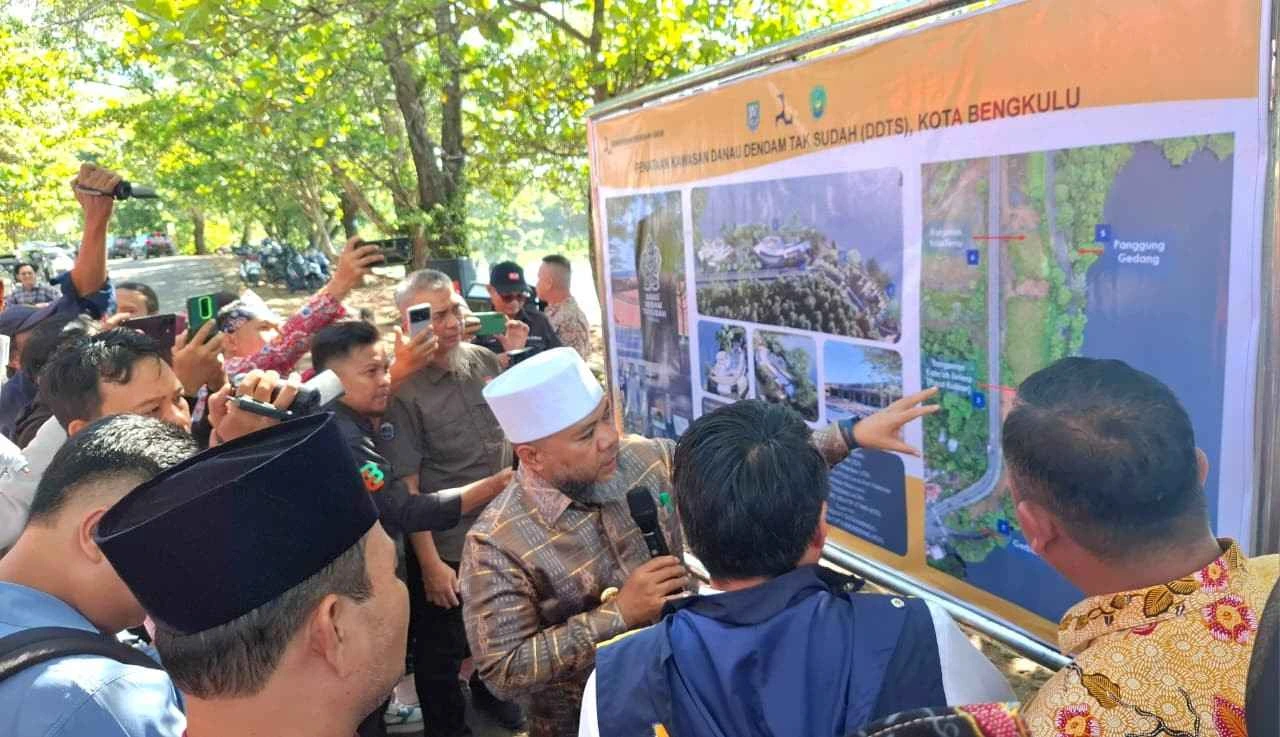 Penataan Danau Dendam Tak Sudah Berlanjut, Hadirkan Pusat Kuliner dan Ruang Publik Modern