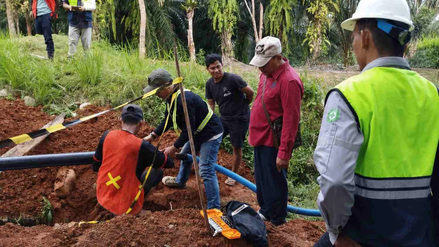 Progres Proyek SPAM IKK Padang Jaya Capai 46 Persen, Siap Dioperasikan Sesuai Jadwal