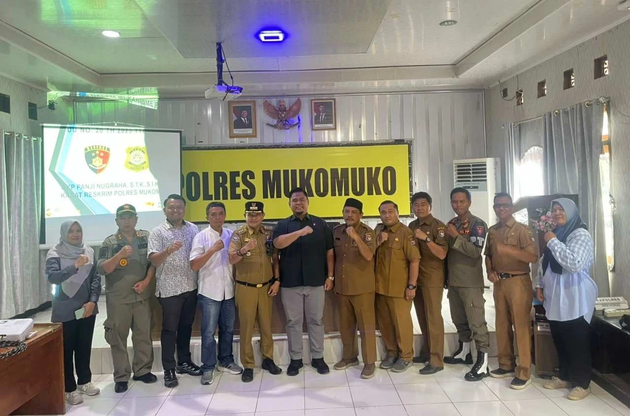 Sat Reskrim Polres Mukomuko Perkuat Koordinasi dan Pengawasan PPNS dalam Penegakan Hukum Strategis