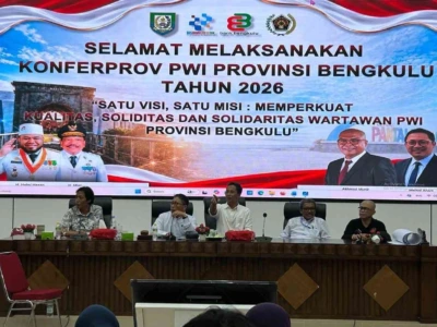 Marsal Abadi Kembali Pimpin PWI Bengkulu, Menang Atas Iud Dwi Mursito