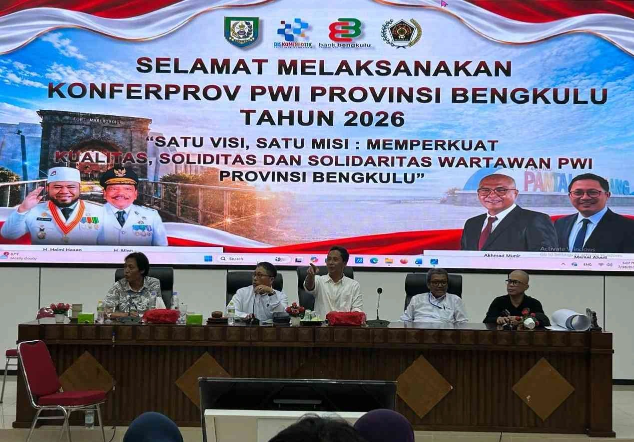 Marsal Abadi Kembali Pimpin PWI Bengkulu, Menang Atas Iud Dwi Mursito