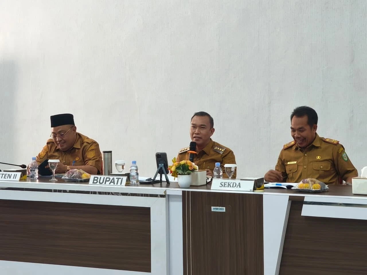 Pemkab Kepahiang Gelar Rapat Evaluasi Kinerja OPD Triwulan II Tahun 2026