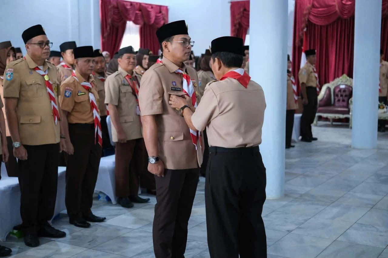 Bupati Seluma Teddy Rahman Dikukuhkan sebagai Ketua Mabicab Pramuka 2026–2031