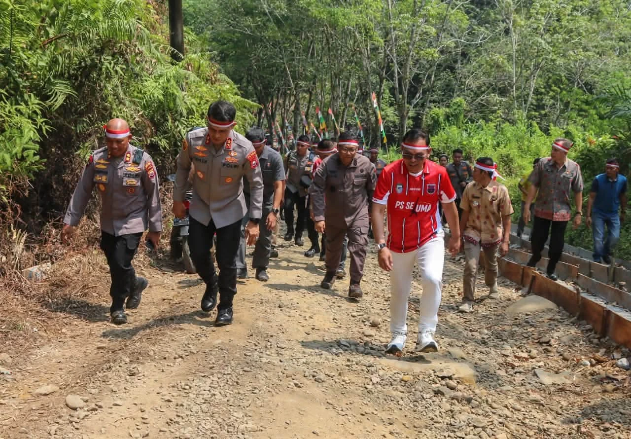 Jembatan Merah Putih Presisi di Seluma Diresmikan Presiden Prabowo