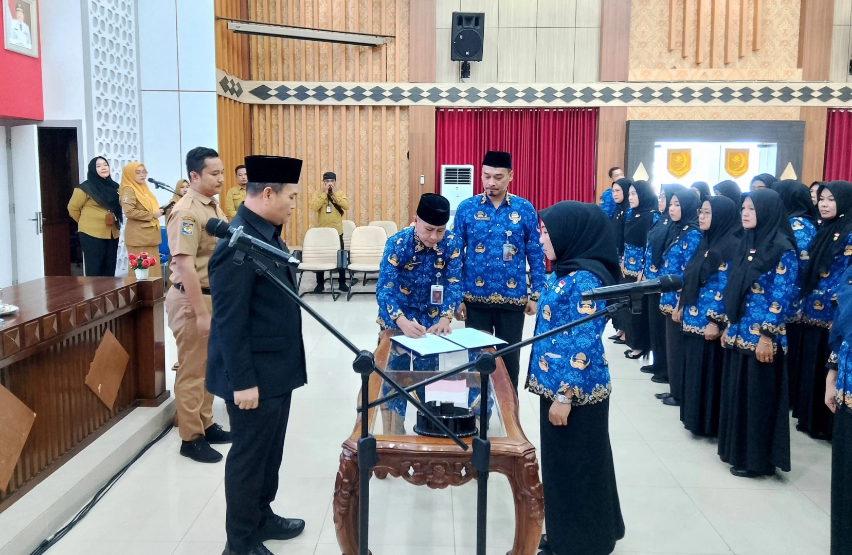 Pemprov Bengkulu Lantik 52 Pejabat Fungsional, Sekda: ASN Live di Medsos Disorot