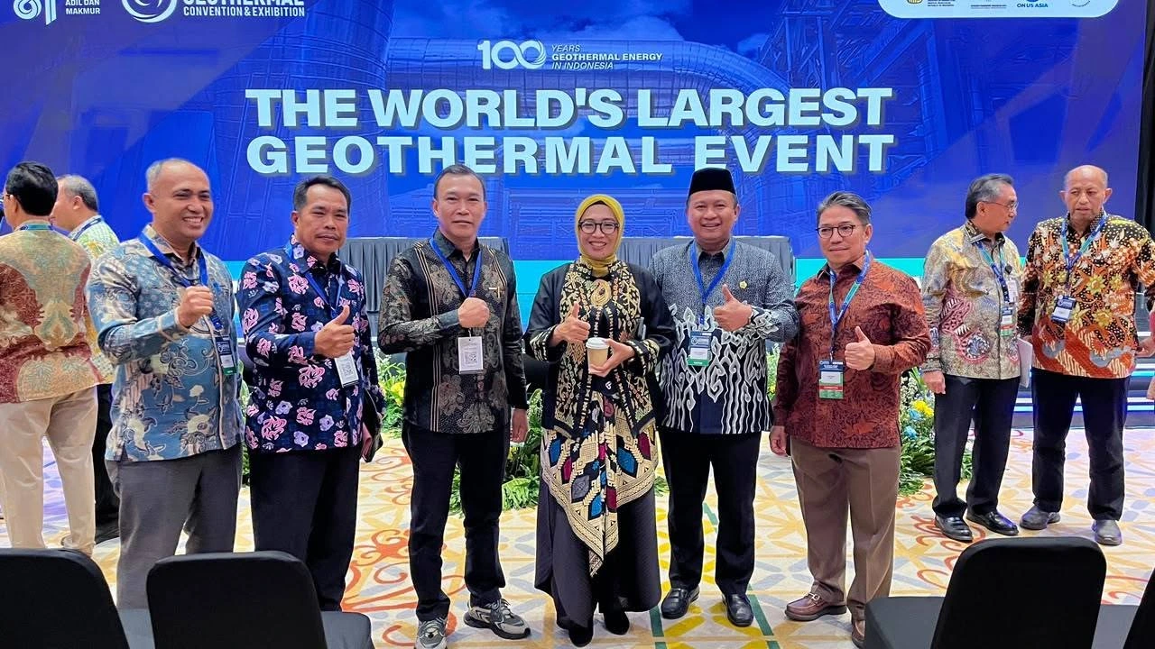 Sekda Hartono Hadiri pertemuan Pengembangan Energi Panas Bumi di IIGCE 2026