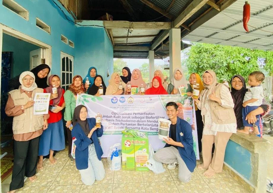 Dosen Pertanian UNIB Kenalkan Trichoderma dan Limbah Kulit Jeruk untuk Pertanian Berkelanjutan