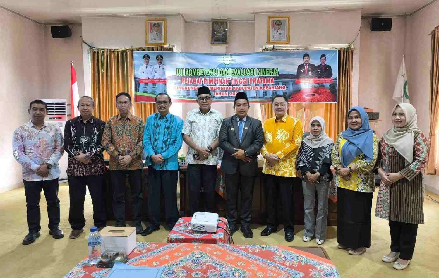 Jelang Lima Tahun Masa Jabatan, Sekda Kepahiang Jalani Uji Kompetensi dan Evaluasi Kinerja